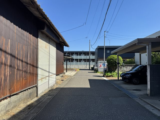 江南区大渕　土地の前面道路含む現地写真|
