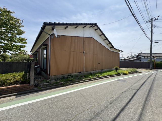 江南区大渕　土地の前面道路含む現地写真