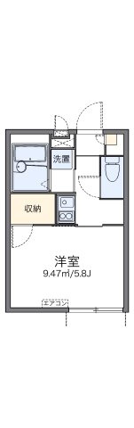 【間取り】 | レオパレスヴィラ　ゼルコバ
