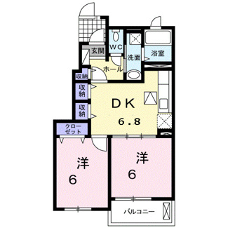 【間取り】 | レイ・ミノール
