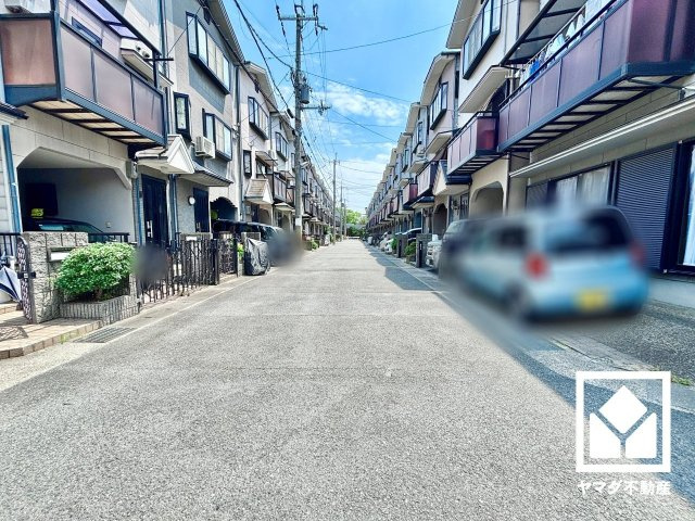 伏見区羽束師志水町の前面道路含む現地写真