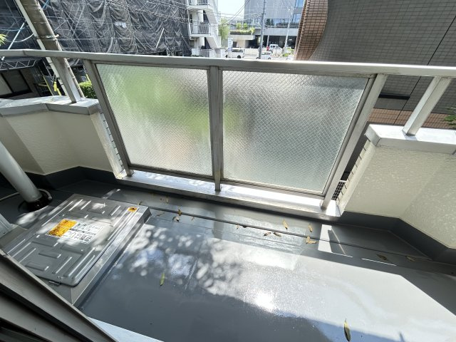 ナーディスコーポのバルコニー