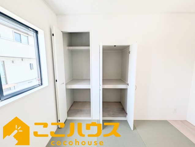 中城村北浜第4　新築戸建て　全5棟　5号棟の収納|【施工例】※同施工の別物件写真