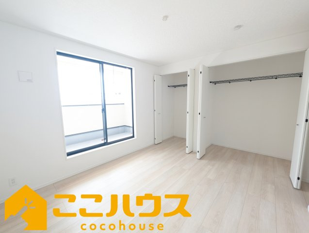 中城村北浜第4　新築戸建て　全5棟　5号棟の寝室|【施工例】※同施工の別物件写真