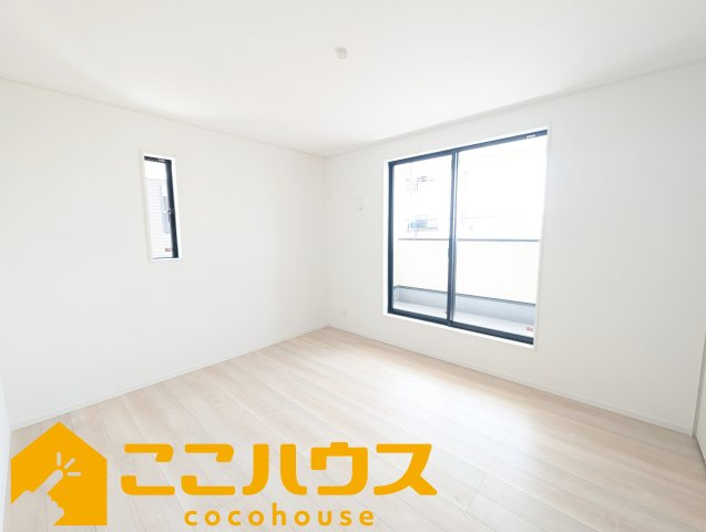 中城村北浜第4　新築戸建て　全5棟　5号棟の寝室|【施工例】※同施工の別物件写真
