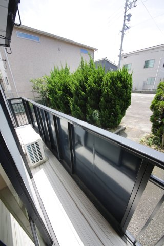 ハッピーヒルのバルコニー