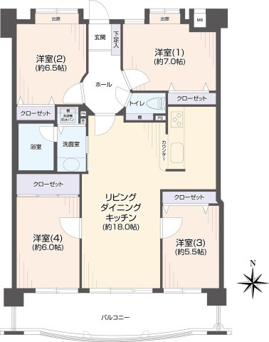 【間取り】 |  JGM千鳥タウンコート　ファーストウィング☆仲介手数料無料☆