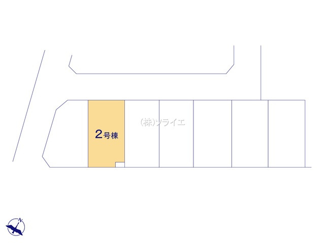 狭山市広瀬台11期　全7棟　新築戸建　グラファーレの区画図