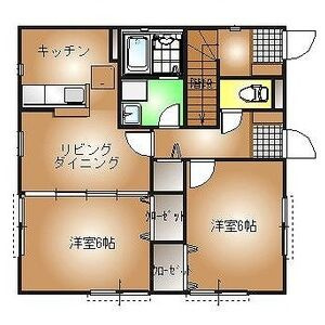 【間取り】 | ディアコートD
