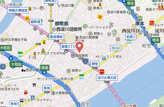 【地図】 | サムティ大阪CITYWEST