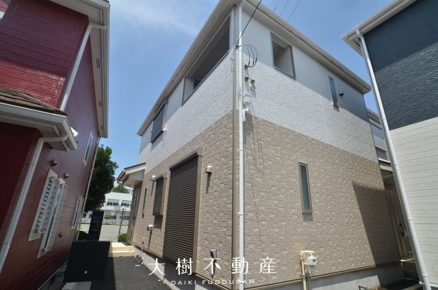 【外観】 | 座間市相模が丘3丁目　新築戸建て　全3棟【仲介手数料無料】 | 建物完成しました！！内見可能です♪