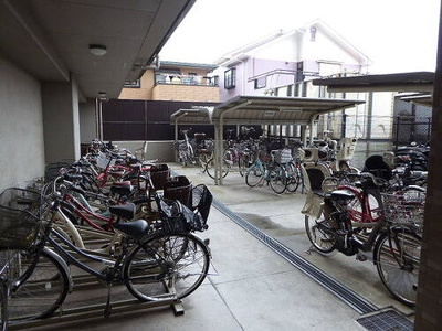 【その他】 | サーパス舟津町 | 駐輪場　※前回募集時／２０２１年１１月の写真