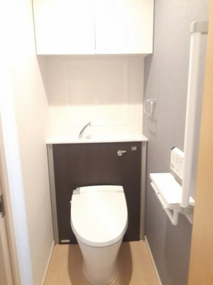 【トイレ】 | ノースグランパス | 清潔感のあるトイレです