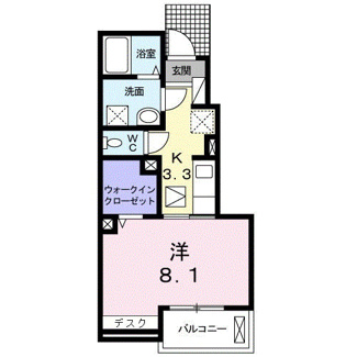 【間取り】 | エクレール三宅　Ⅰ