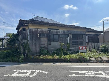 高崎市下中居町売地の外観