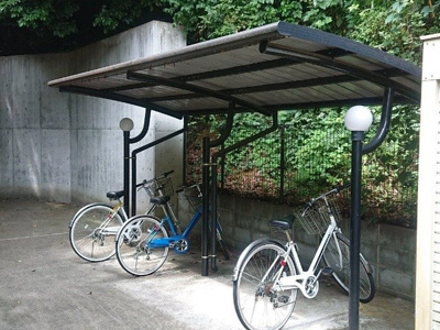 【その他共用部分】 | レオパレスグリーンベール | 駐輪場
