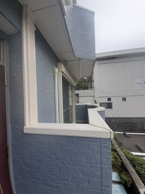 【バルコニー】 | メゾンドヴェール西浜 | 外からの目が気にならないバルコニーで洗濯物が干せます