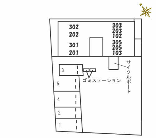 ＰＡＳＴＯＲＡＬＥの区画図