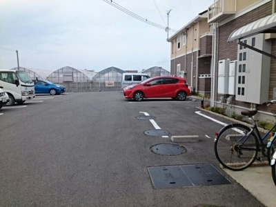 【駐車場】 | ＬｉｎｏコートⅠ | 駐車場です