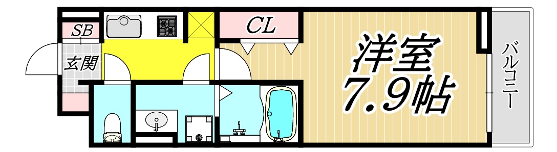 アンザオウの間取り