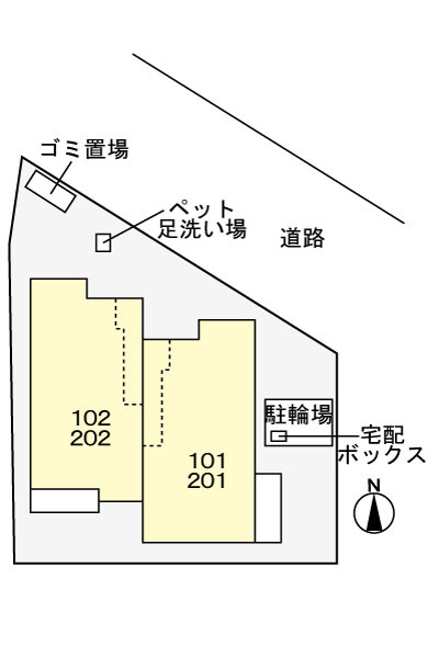 ドルチェヴィータの区画図