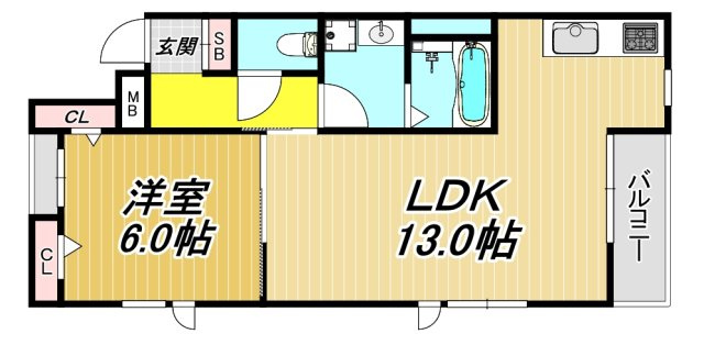 フィオーレの間取り