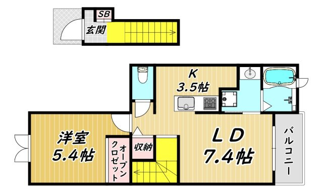 MaisondeLumiereの間取り