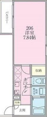 パークサイド清瀬 の間取り