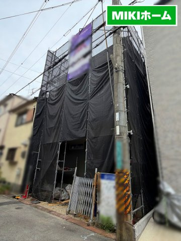 箕面市牧落３丁目　新築戸建の外観