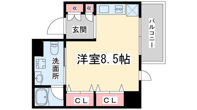 【間取り】 | フロンティアゲート淀川