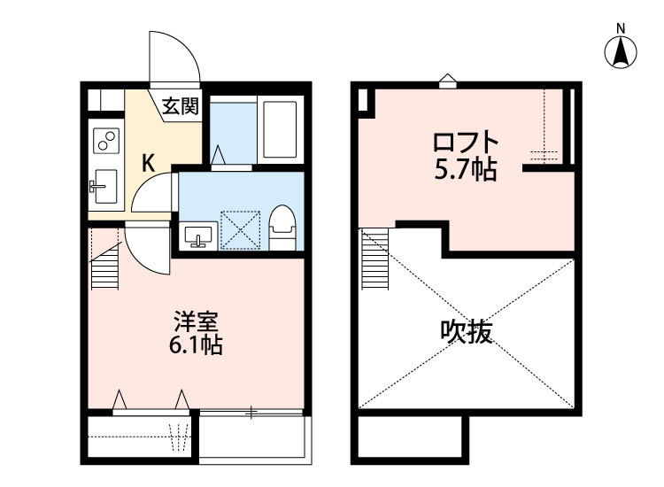 グランツ南与野(グランツミナミヨノ)の間取り