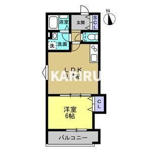 NAGAMORI新深江の間取り