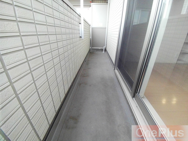 ディアコート住吉本町のバルコニー