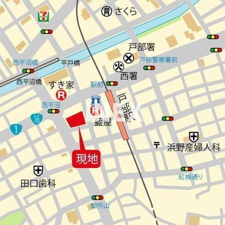 レヂデンス・リバーストーンの地図