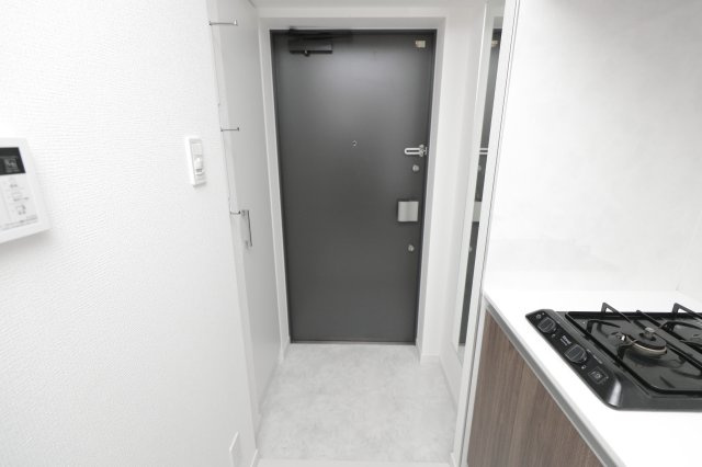 ソラステージ金町の玄関
