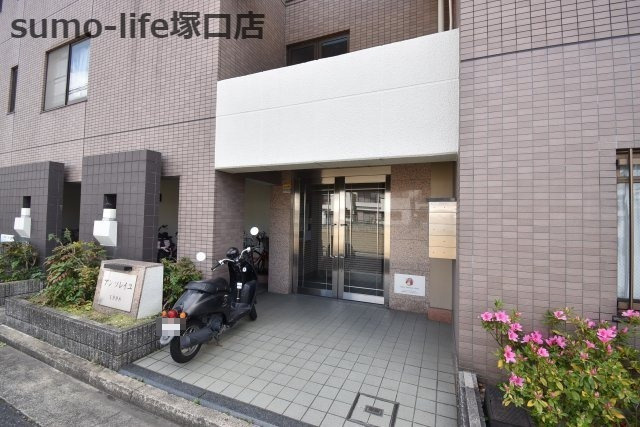 アンソレイユのエントランス