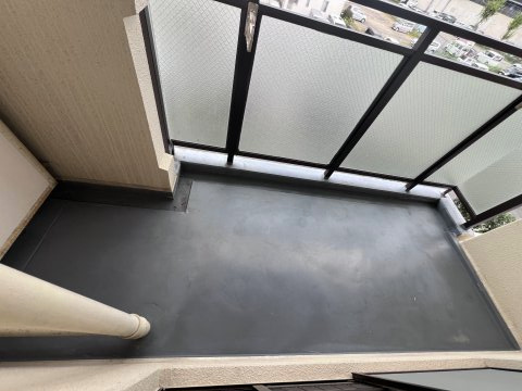 サンフローラ南別府のバルコニー