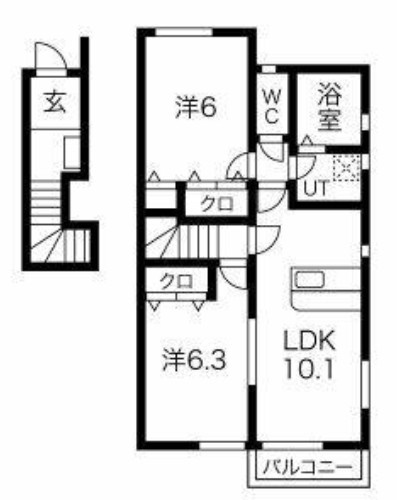 パークサイドテラスの間取り