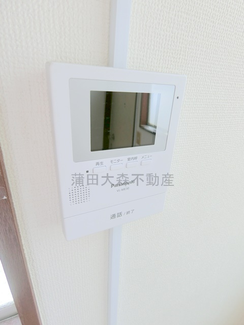 WINGウイングの設備|TVモニター付きインターホン