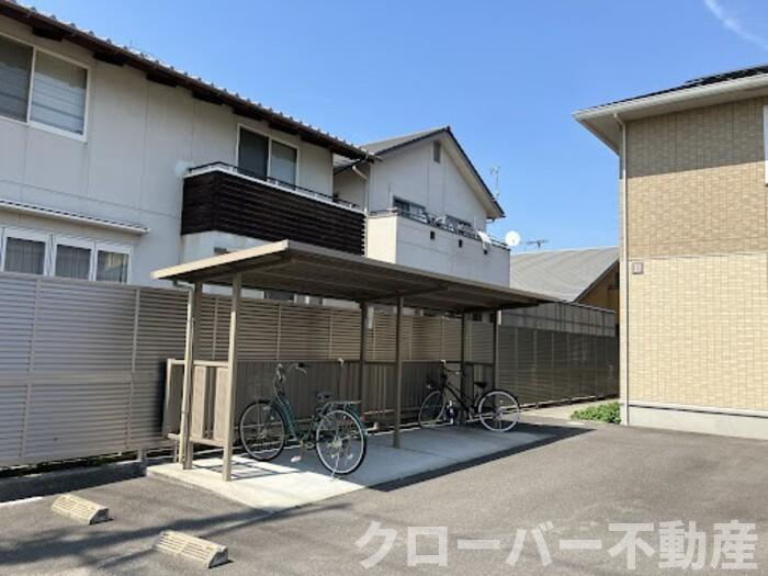ハピネス B棟のその他共用部分|駐輪場
