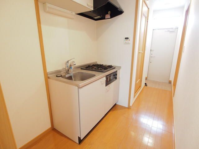 横浜市青葉区美しが丘４丁目のアパートのキッチン