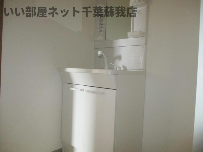 グリーンパークおゆみ野の洗面所|忙しい朝には欠かせない洗面所です