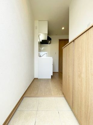 ヒルズ松戸の玄関
