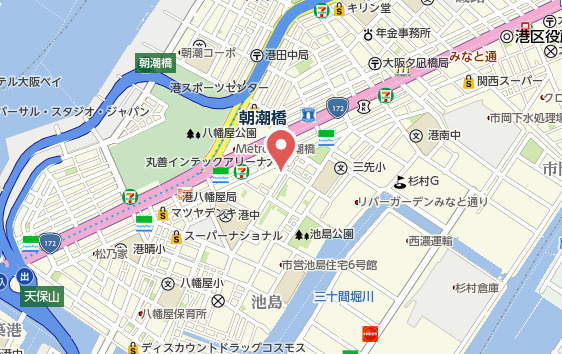 【地図】 | レジデンス朝潮橋