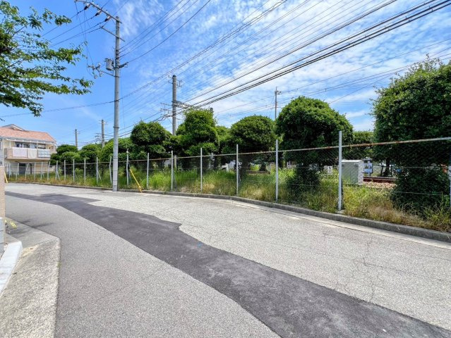 上田東町の前面道路含む現地写真