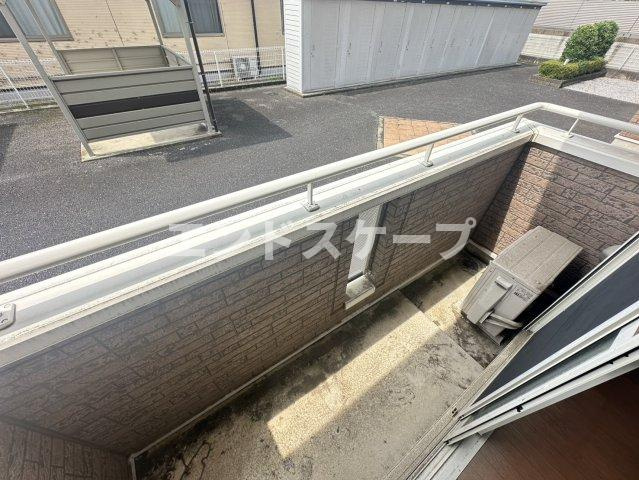 ジェントリーⅡのバルコニー|高崎、前橋のお部屋探しはエンドスケープまで！お客様の理想お聞かせ下さい♪