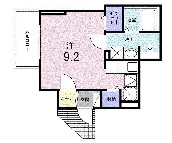 サンフローリッシュ　Ⅱの間取り