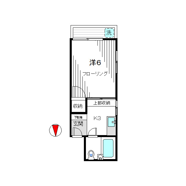 海藤マンションの間取り