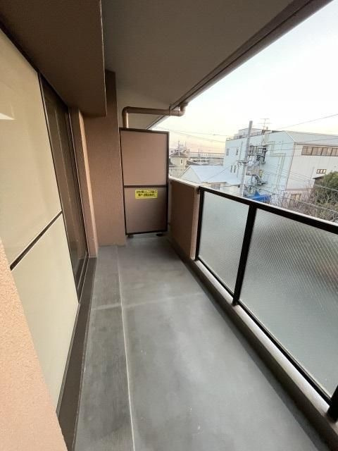 オークハイツのバルコニー