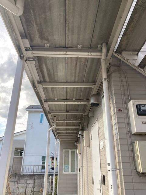 銀ハイツのエントランス